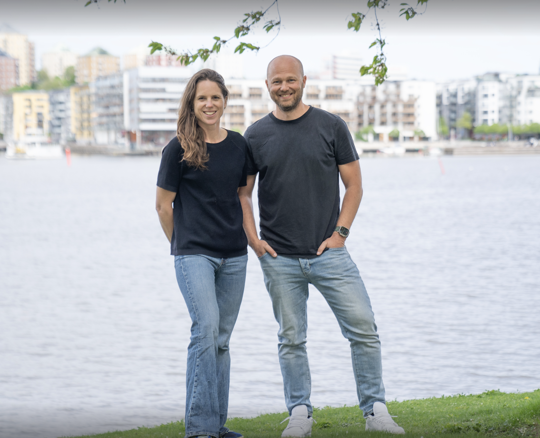 Erica Sandelin Ekelund and Johan Bäckarlin